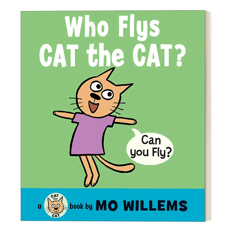 

Who Flies Cat the Cat Children's aged 2 3 4 5 English Picture Book, Board Book Hardcover 9780062306524
