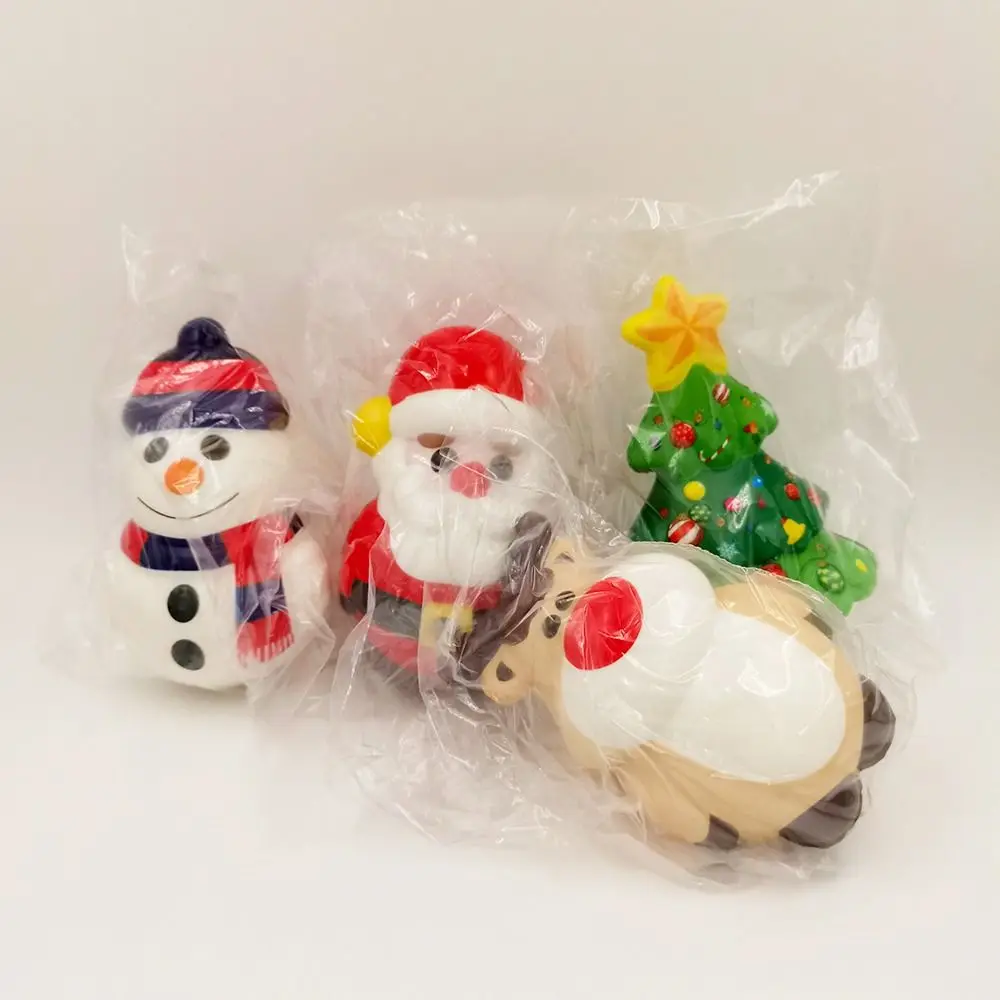 PU Boys Girls Sensory Ornament Slow Rebound  Pinch Craft Christmas Decoration  Gifts Stress Reliever  Squeeze Toys