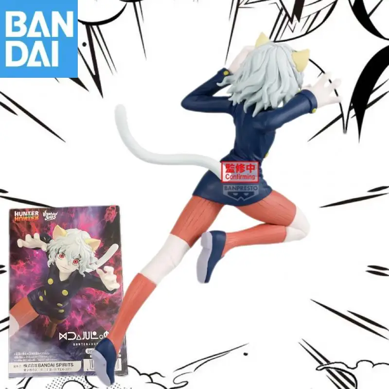 

Bandai Namco Banpresto Hunter X Hunter Vibration Stars Nephelpito ПВХ 16 см в наличии оригинальная фигурка аниме модель детская игрушка