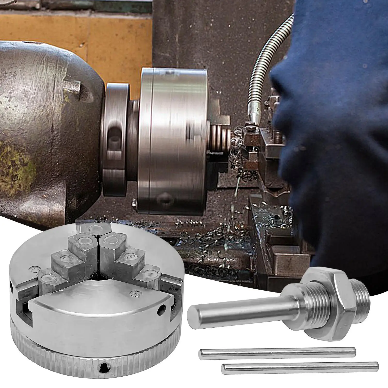 

Мини-токарный патрон, 3-кулачковый самоцентрирующийся патрон, самоцентрирующийся прецизионный цанговый сверло, аксессуары для промышленной мастерской, хоббиста