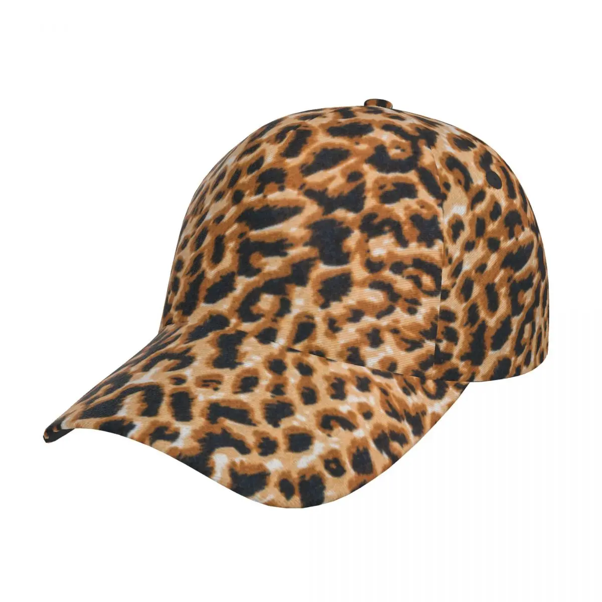 Leopard Texture Outdoor Sport Cap Baseball Hat Men Women Visor Street Hip Hop Caps