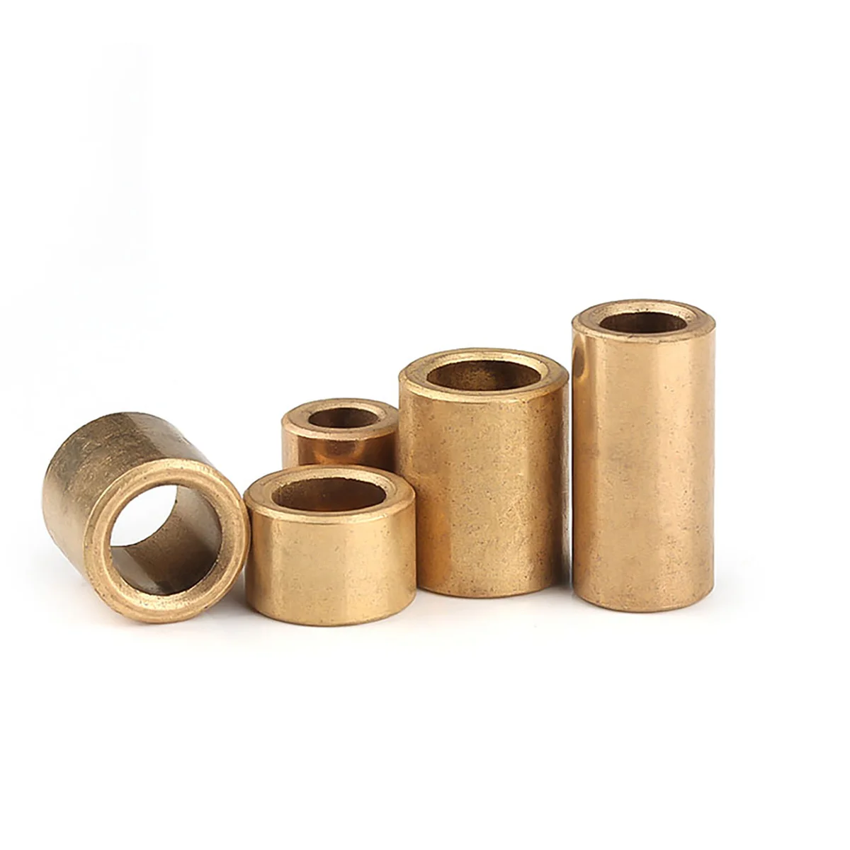 Weiyi M3 M4 M5 M6 M8 M10 M12 M14 M16 M18 M20 Pulvermetallurgie-Öllager Kupferhülse Reine Kupferwellenhülse – Detail 3