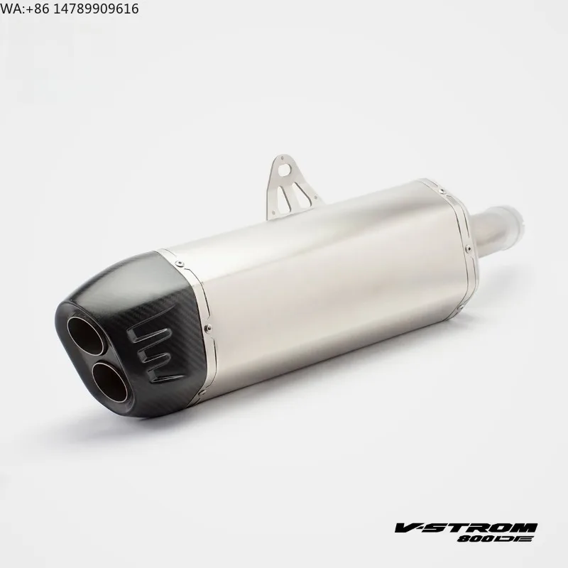 

Full-Size Custom Motorcycle ExhaustRS Is Suitable For V-strom800DE Titanium Alloy Front And Middle Exhaust Pipe Modificat