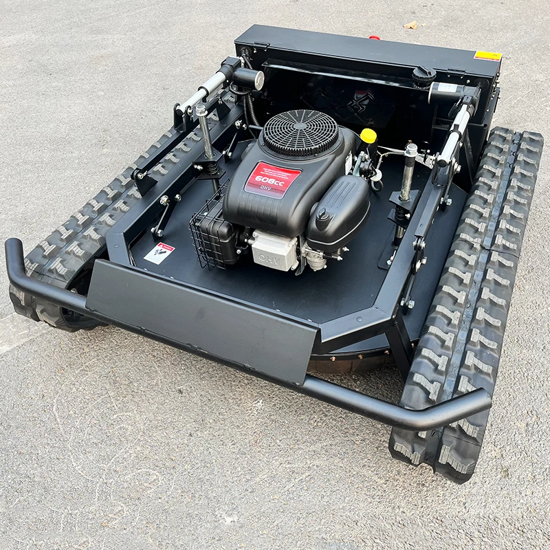Customized EPA Certified 90cm Remote-Controlled Tracked Lawn Mower Suitable for Industrial and Agricultural Use