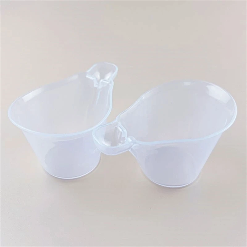 Set of 2 Portable Newborn Feeding Cups Anti-Choke Designs Baby Feeding Cup PP