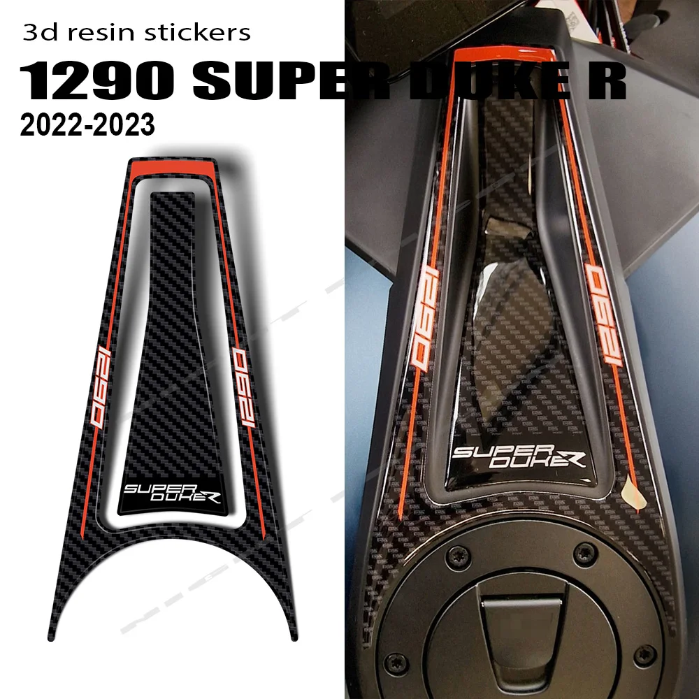 

Аксессуары для KTM 1290 R Super Duke 2022 2023 1290 Super Duke R, 3D эпоксидная смола, стикер, комплект защиты центральной зоны