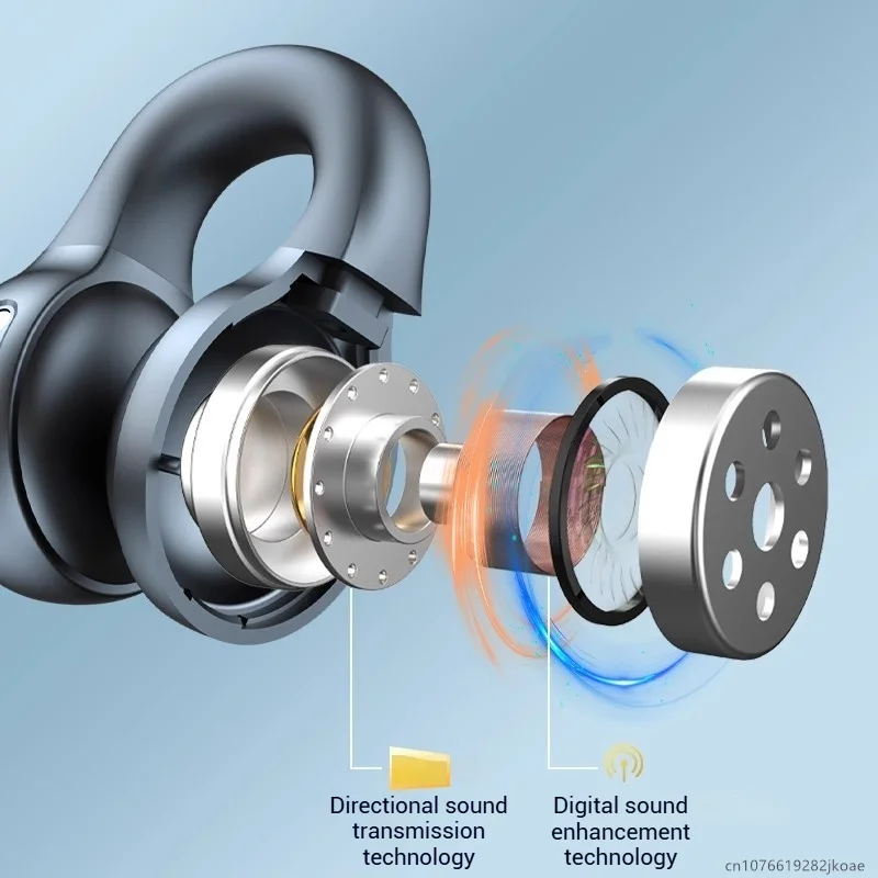 X58 قرط كبس سماعة لاسلكية تعمل بالبلوتوث سماعات TWS الرياضة الدراجات سماعة ENC الحد من الضوضاء HiFi ستيريو سماعات أذن مفتوحة الاستعداد الطويل