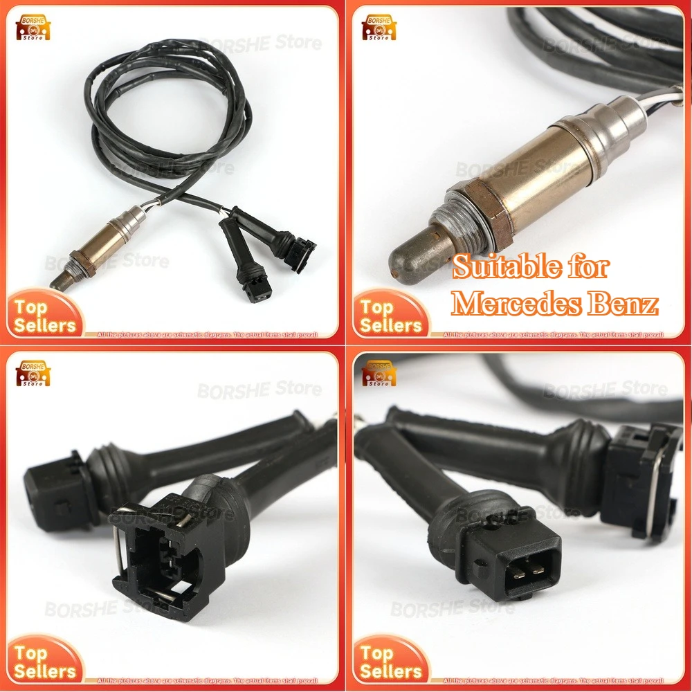 

2026 Suitable for Mercedes Benz Oxygen Sensor 0258104002 0258104005 0258104007 Car O2 Sensor