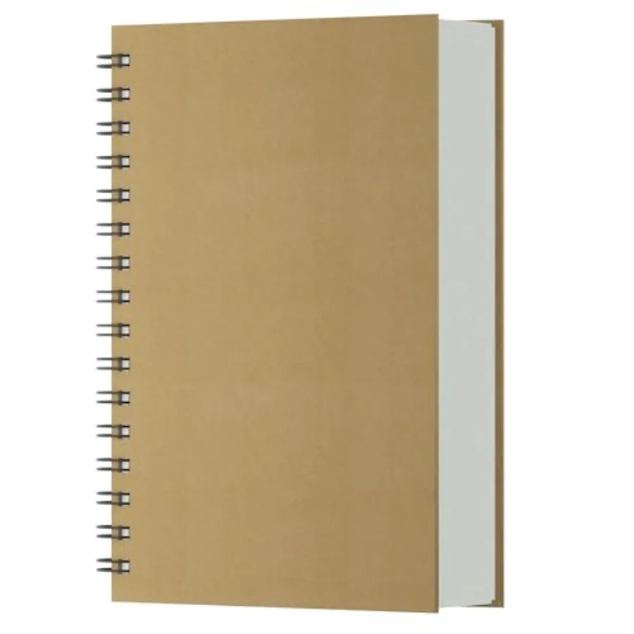 A5 Hardcover Spiral Notebook with 240 Pages