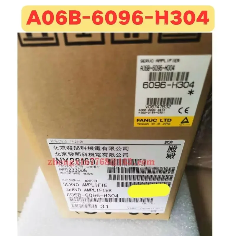

Brand New And Original A06B-6096-H304 A06B 6096 H304 Servo Drive Amplifier