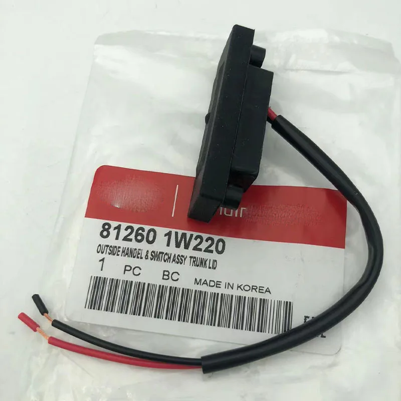 Rear trunk opening button boot release switch rear lid trunk opening button for pride 2011-2015 812601W220 K2 MORNING PICANTO