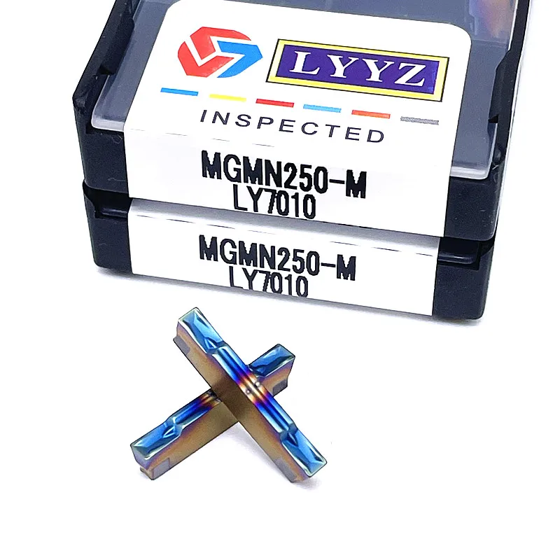 MGMN150 MGMN200-G MGMN300-M MGMN400-M MGMN500-M 高品質ナノブルー硬質合金 CNC 工作機械旋削ブレード