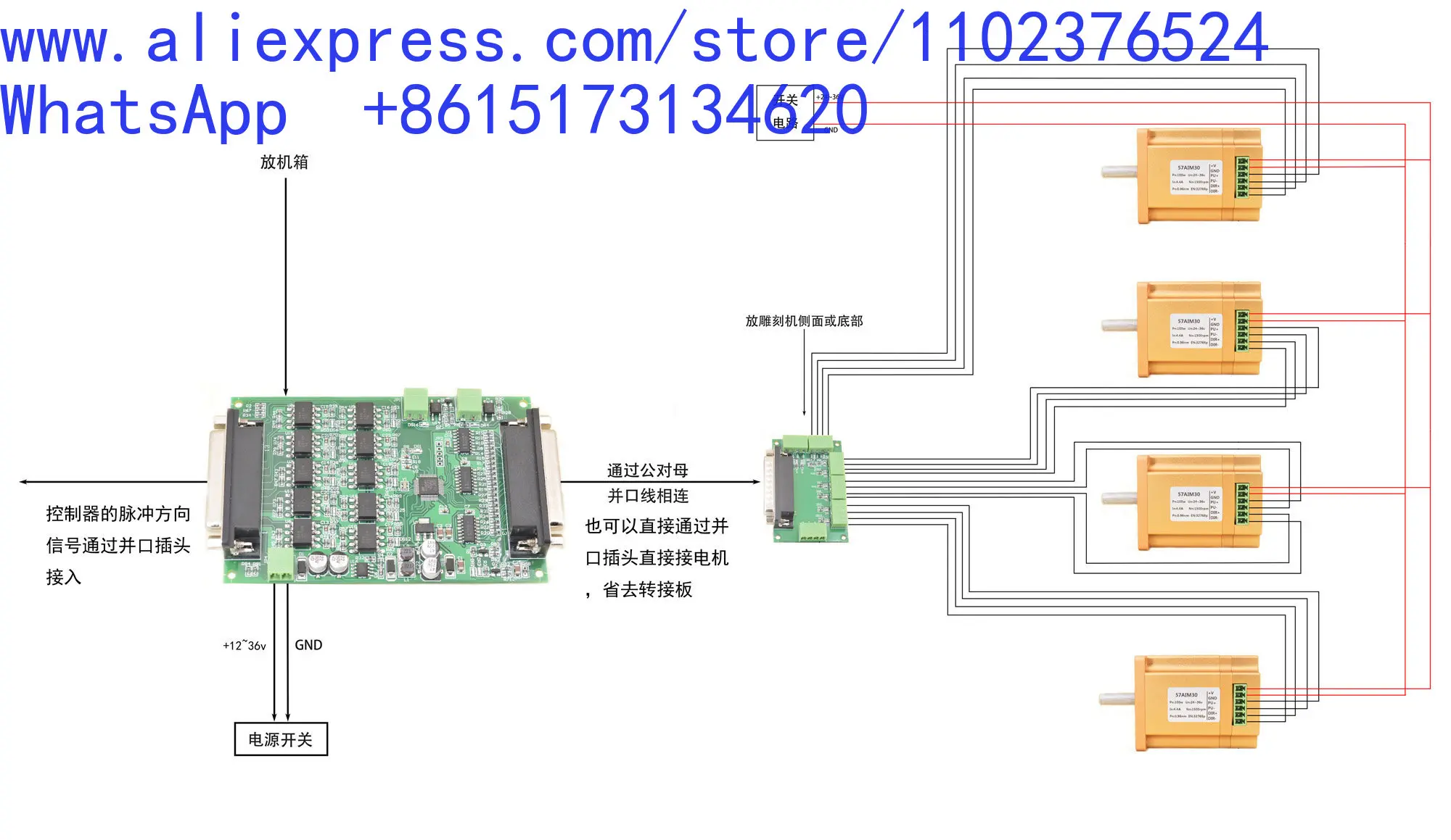 1PCS  PLC pulse direction to AB pulse orthogonal pulse differential output anti-interference