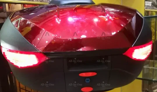 Large Capacity 72L Large Car Battery Car Tail Box Motorcycle Box Extra Large Trunk Storage