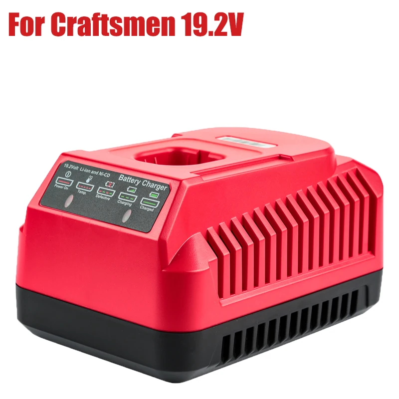 

Portable Power Tools Accessories Compatible with For Craftsmen 19.2V Lithium&Ni-Cd Battery Rapid Charger Lithium Battery Charger
