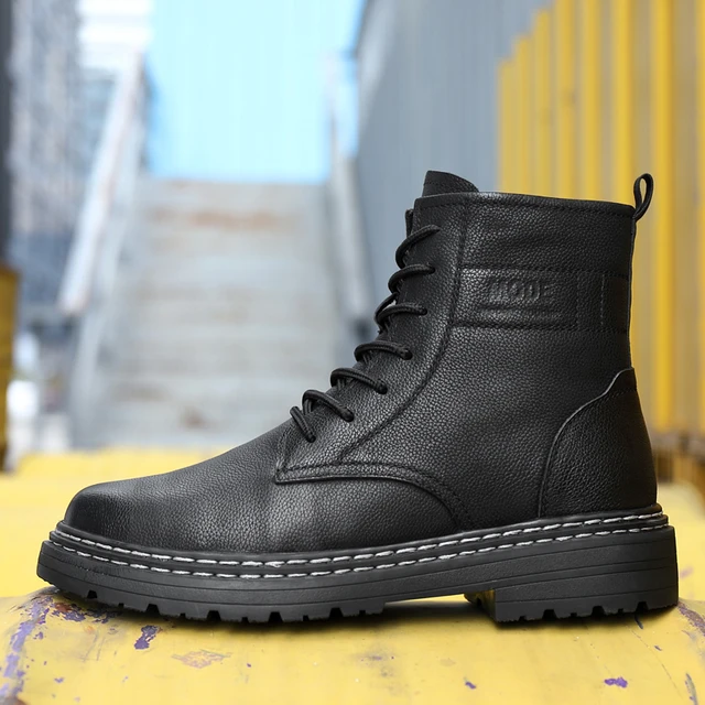 Motorcycle Man Shoes New Boots Men New Boot Man Outdoor Boots Snow Boots New Trend Aliexpress