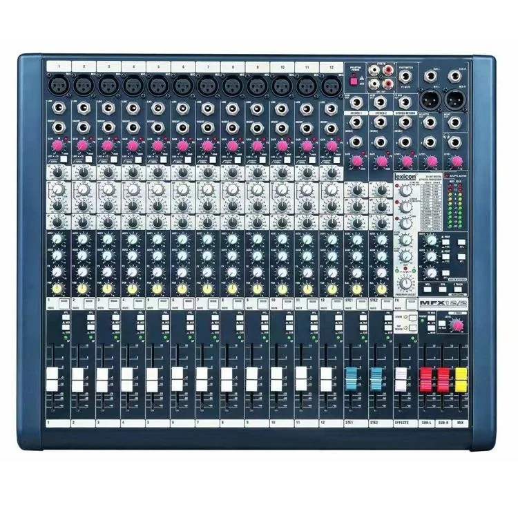 

MFX8/12/20 MFX8-2 MFX20/2 MFX12 8/12/20-Channel Sound System Video & Lighting Audio Mixer Console MFX ProfessionalAudio Mixer
