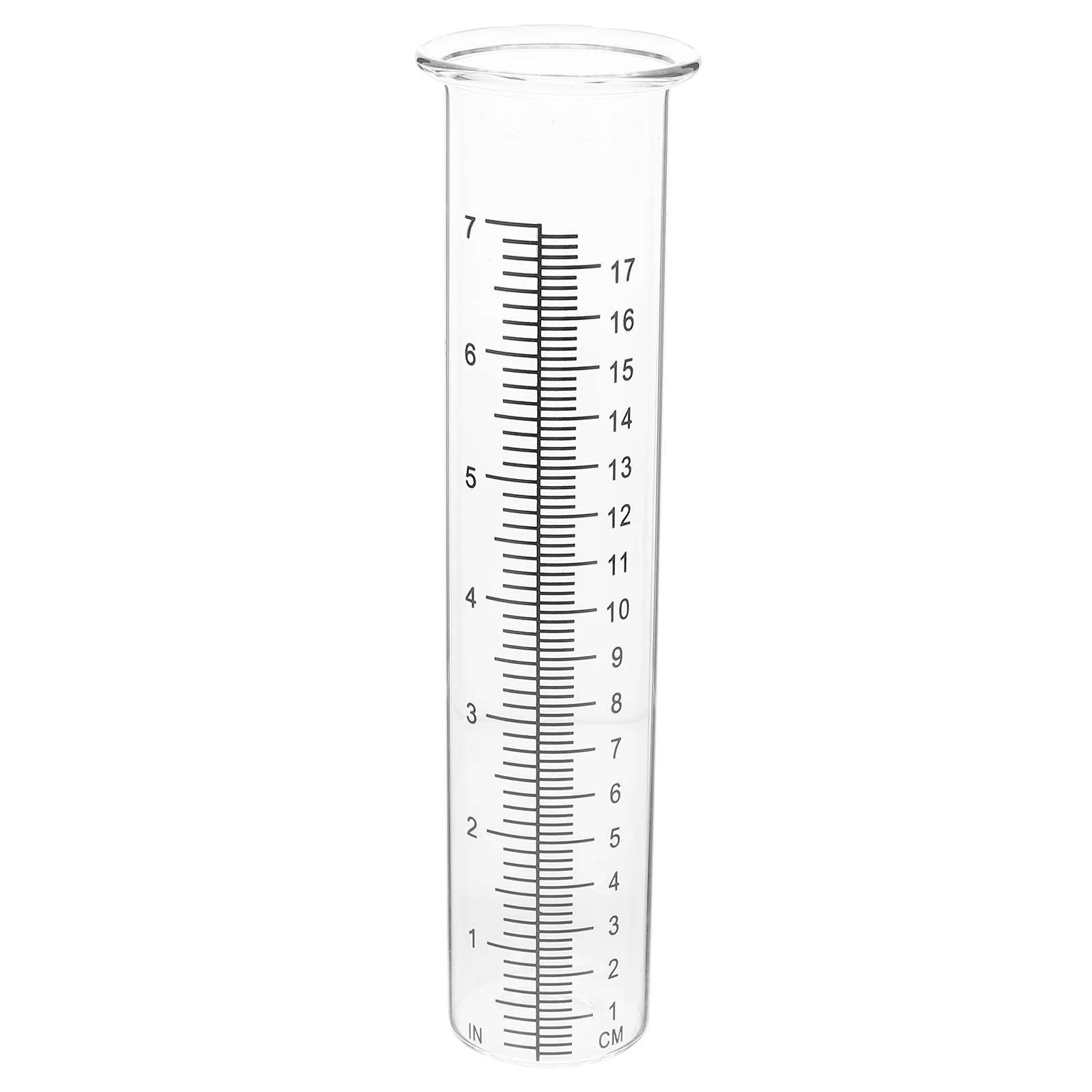 

Rain Gauge Replacement Tube 7 Inch High Borosilicate Glass Clear Precise Rainfall Measure Garden Lawn Outdoor Rain Gauge