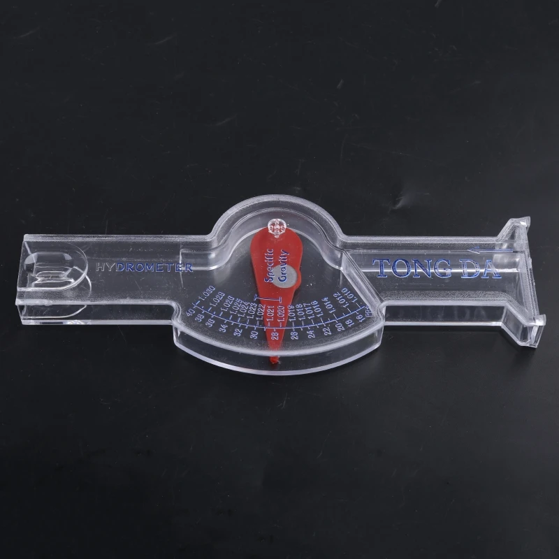 Hydrometer for Aquarium Accurate Automatic Salinity Meter Salinometer for Brackish and Reef Salt Marine Aquariums
