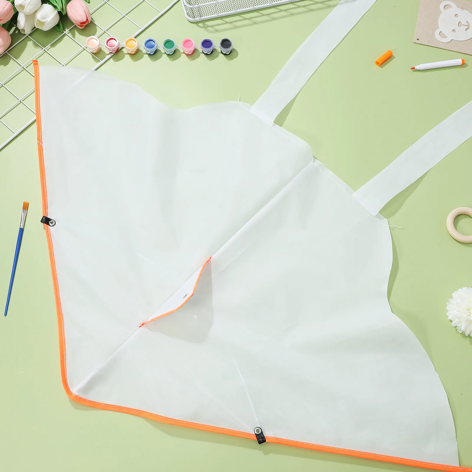 1 set 1 set blanco vliegerverfset diy ongeverfd vliegende vlieger voor kinderen kinderen graffiti ambachtelijke buitenactiviteit kunstkleuring