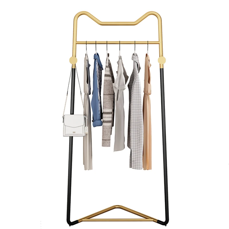 Canto Hanger para Quarto, Floor Light, Luxo Household Wall, Celebridade Internet, Roupas e Chapéus Quarto