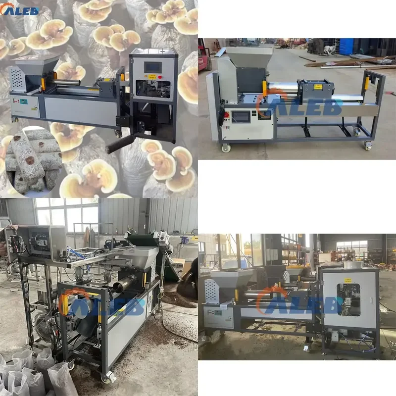 SFW Certificate Portable Mushroom Cultivation Bagging Machine with Auto Sealing Function for Farm Operations