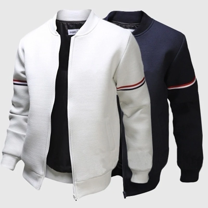 

Men's Hot Selling Trend Casual Zipper Sweatshirt Moving Zipper Jacket S-4XL