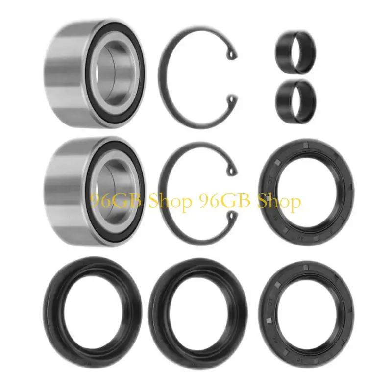 

96GB Premium Dustproof Seal Rings Set For Front Axles Maintenance All Terrain Steel Construction