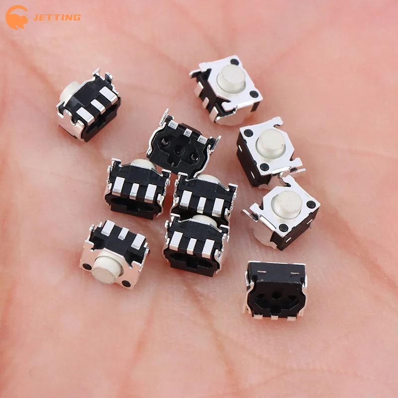 (New) 10PCS For NDSL NDSi Replacement L/R Shoulder Trigger Button Compatible With Ninten DS Lite & Game Boy Micro