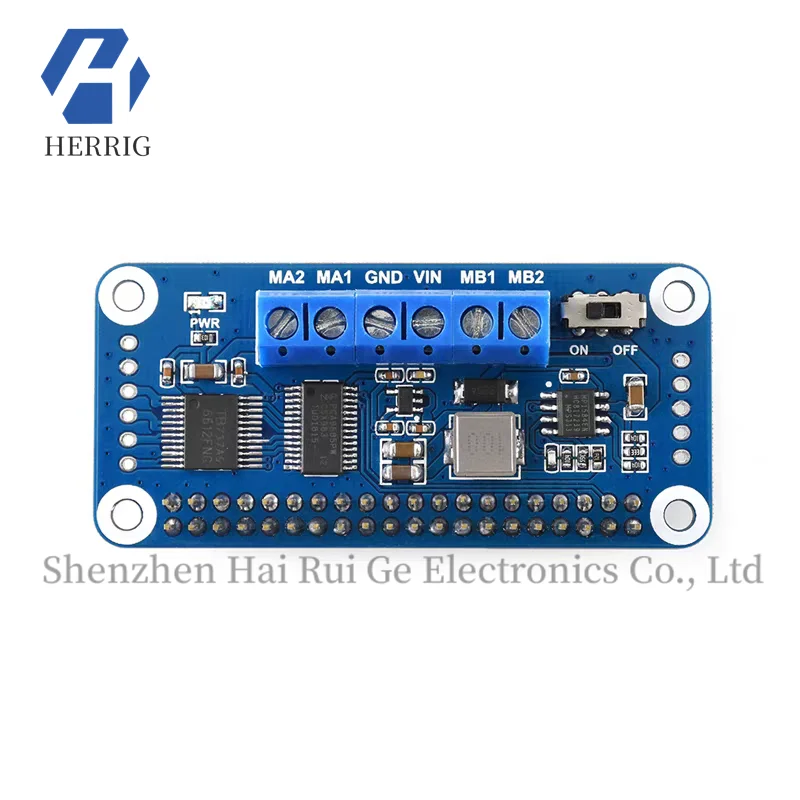 Moduł rozszerzeń MicroSnow Raspberry Pi 4 / 3B TB6612FNG, sterownik silnika, interfejs I2C