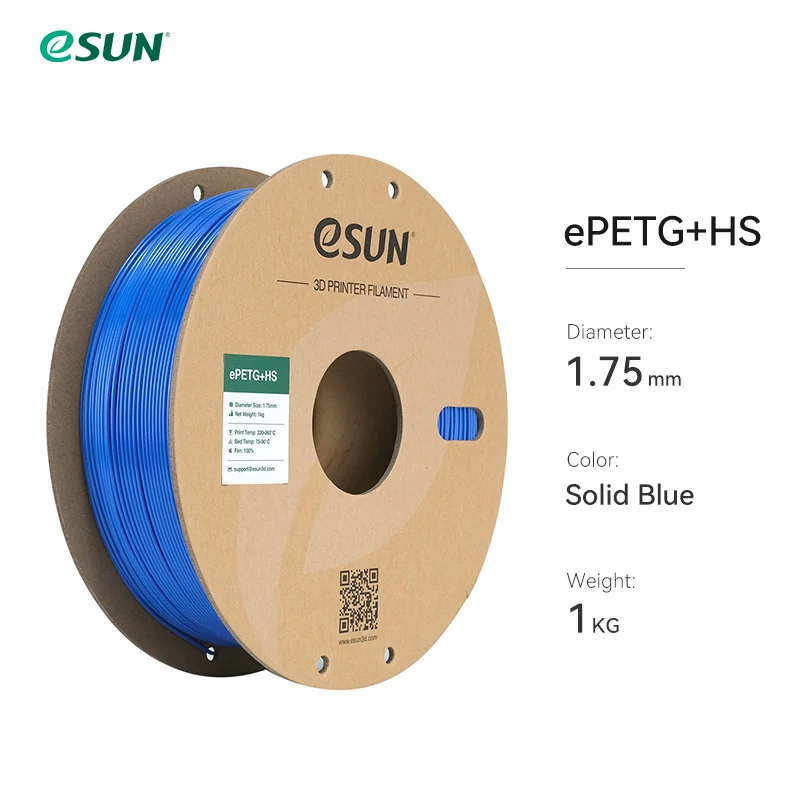 eSUN 1KG/Rol 2 Rollen Hoge Snelheid PETG 3D Printer Filament 1.75mm Netjes Gewikkeld & 100% Niet-toxisch voor 3D Printer & 3D Pen Lokale Verzending