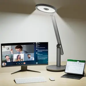 Dimmable LED Desk Lamp with Timer, Touch Control, 800LM Eye-Caring Light for Home Office Study