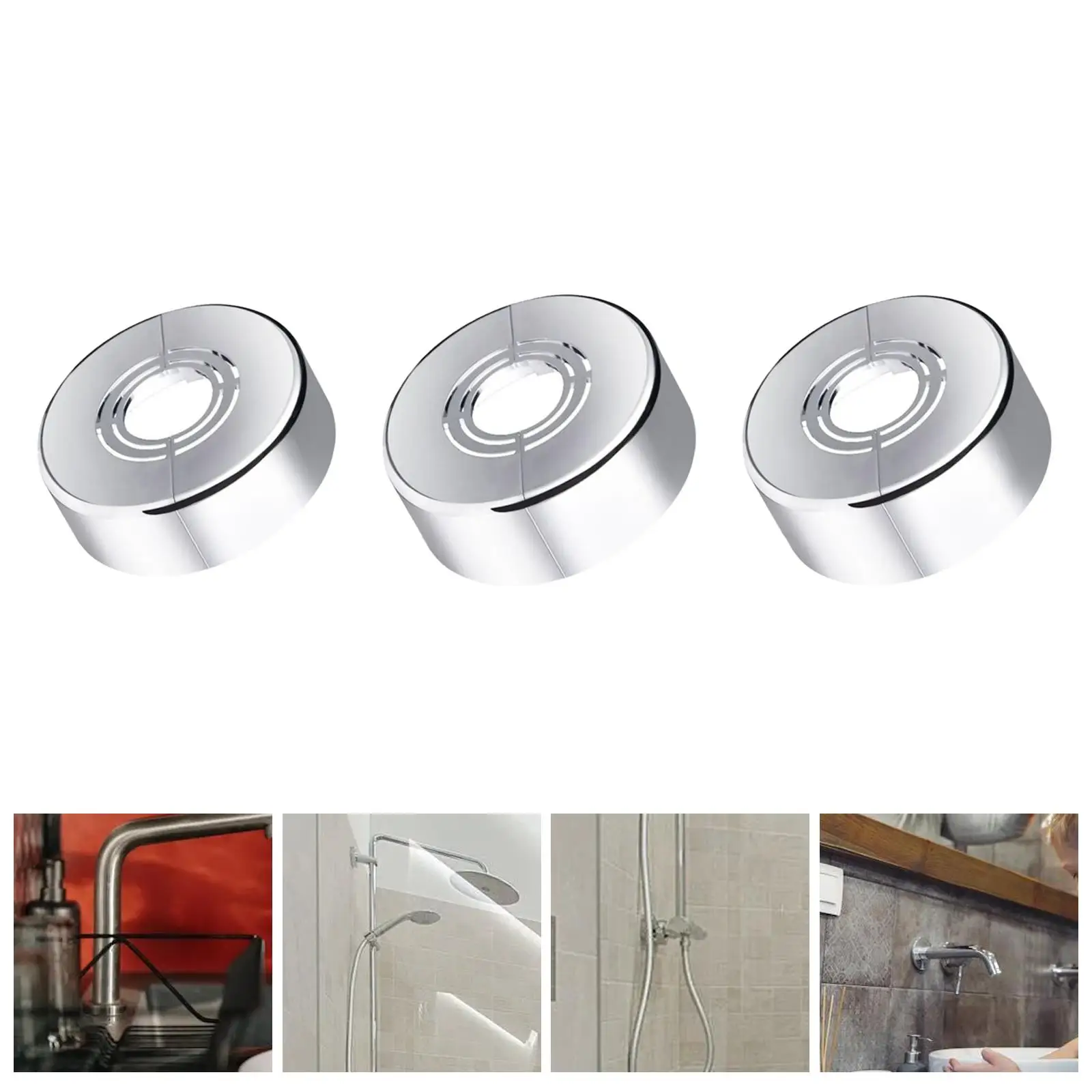 Escutcheon Collar Easy Installation Pipe Cover Decoration for Pipe Accessory