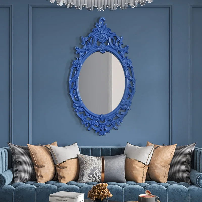 

Retro home improvement hanging mirror porch living room wall bathroom sink bathroom mirror