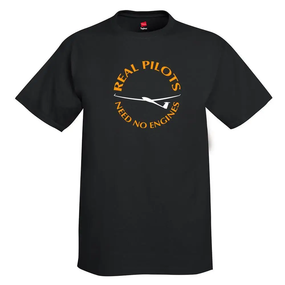 

Real Pilots Airplane Aviation T-Shirt