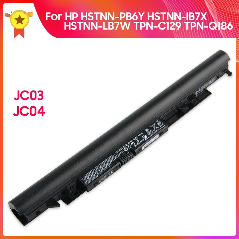 Remplacement Batterie JC03 JC04 TPN-Q186 Pour HP ProPle450 NipHSTNN-PB6Y HSTNN-IB7X HSTNN-LB7W TPN-C129 15rer S Série 2700mAh