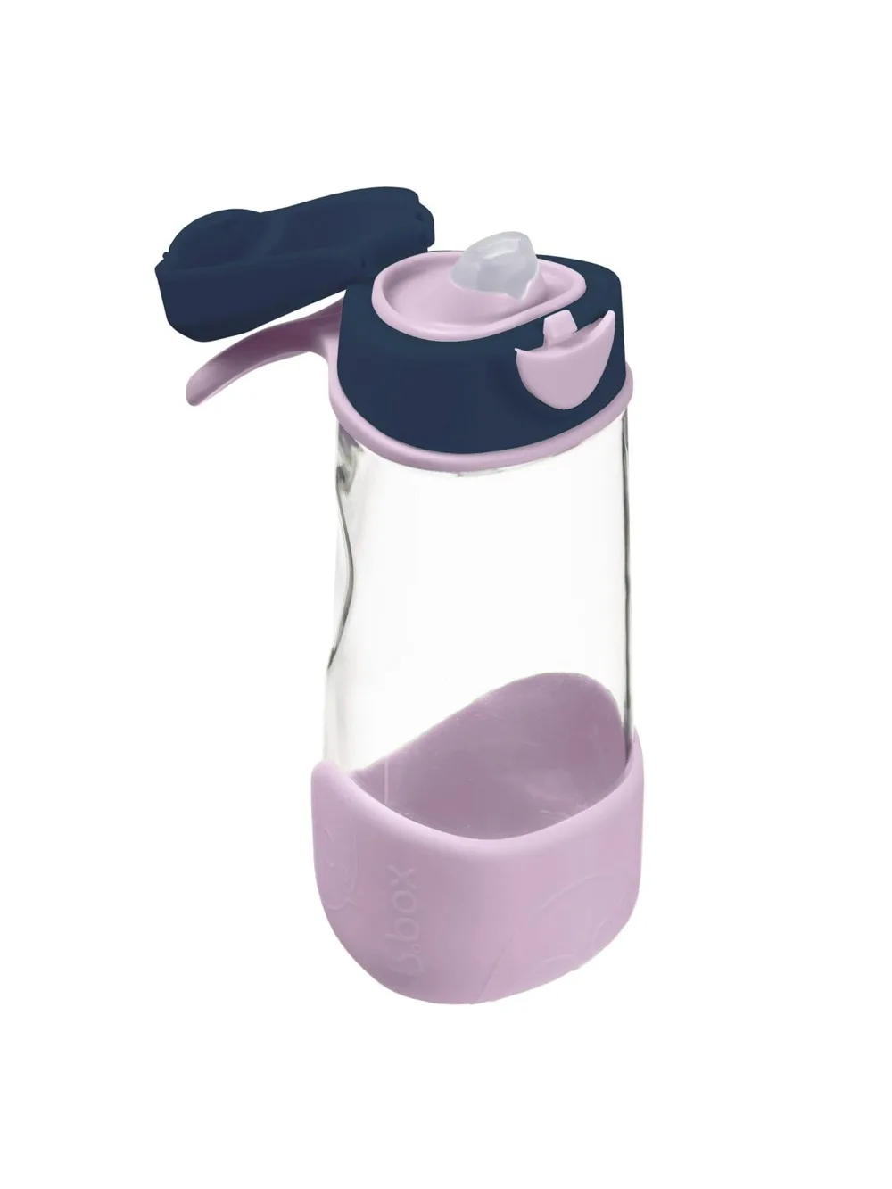 زجاجة مياه للأطفال سعة 15 أونصة - مقاومة للتسرب، ومضادة للانسكاب، وتصميم مثلث سهل الإمساك، وخالية من مادة BPA