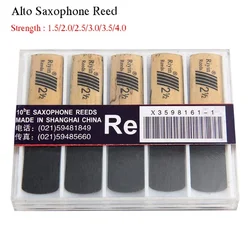 10pcs Saxophone Reed Set with Strength 1.5/2.0/2.5/3.0/3.5/4.0 for Alto Sax Reed Dropship