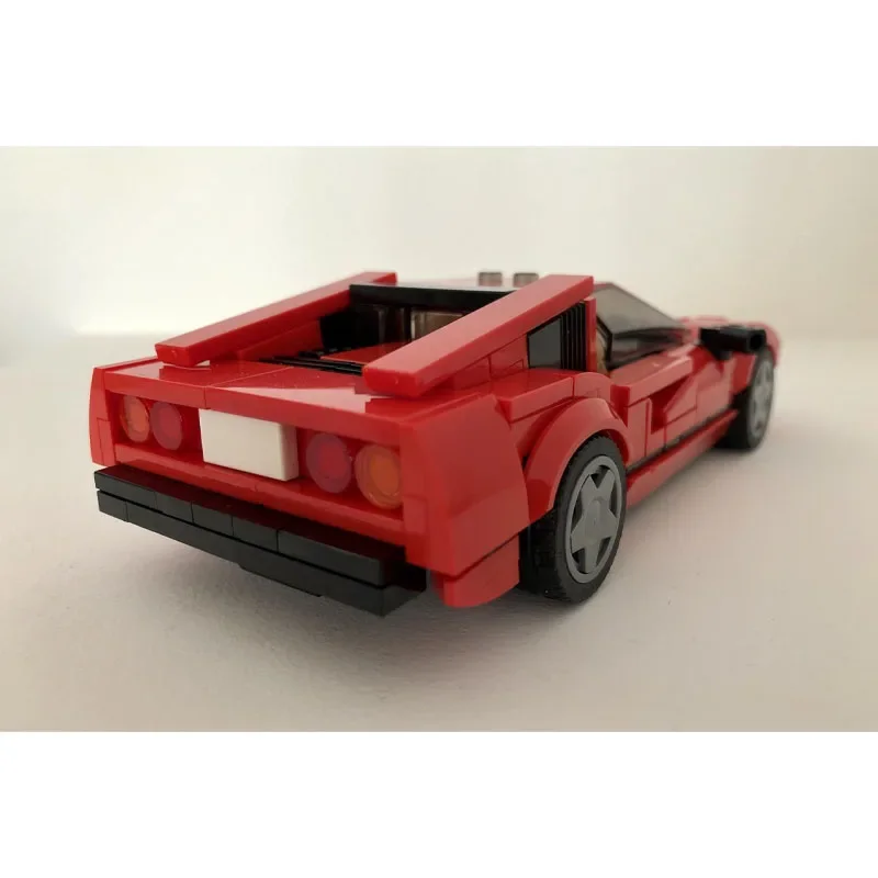 MOC-64110 Red New Classic Smile Car importer nights Model • 282 Parts MOC Creative Boy Kids Birthday importer décennie ks Toy Gift