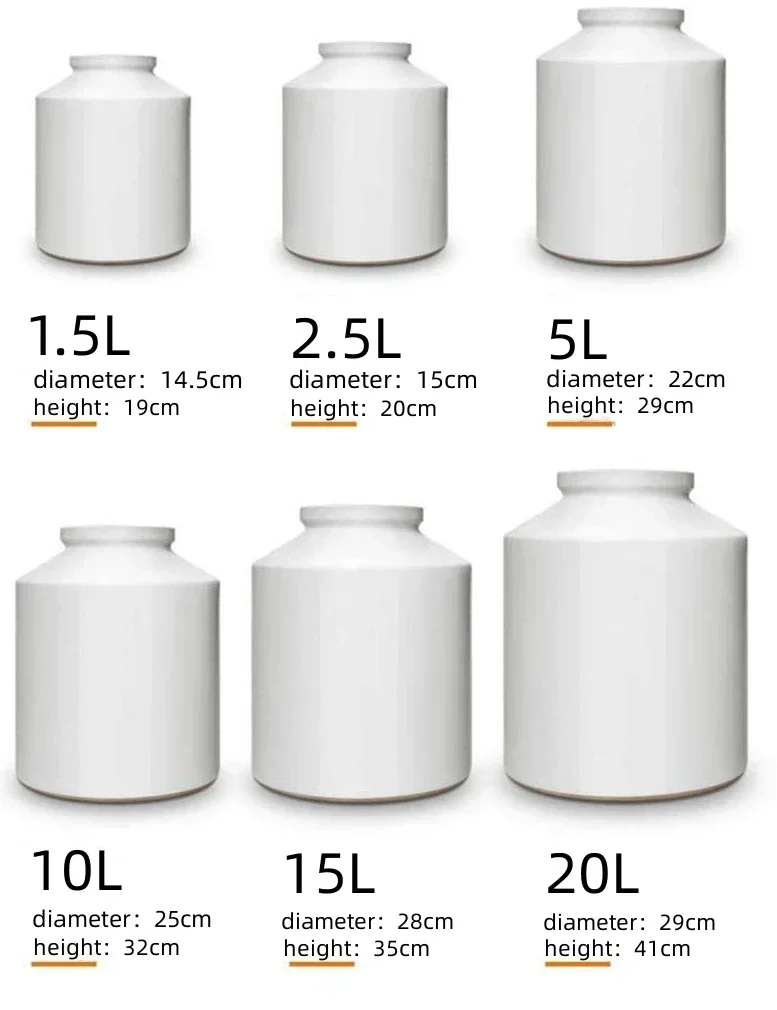 

5L/10L/15L/20L Alumina ceramic tank with Metal triangle cover is suitable for Horizontal ball mill machine Laboratory grinder