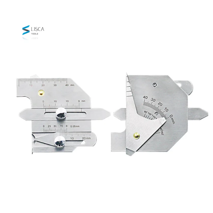 L-HT205 LISCA HJC40 Gauge Weld Bead Height Welding Seam Gap Gauge Welding Inspection Ruler