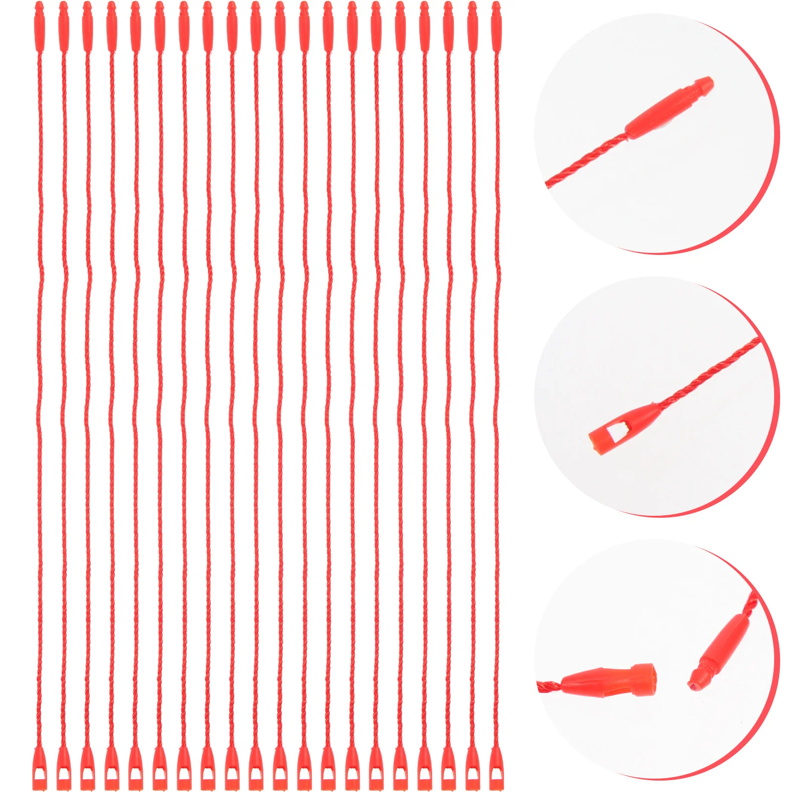 

300 Pcs Multifunctional Rope Xmas Ornaments Lanyard Hanging Ropes Tag Polyester Plastic for Crafts Christmas Decoration