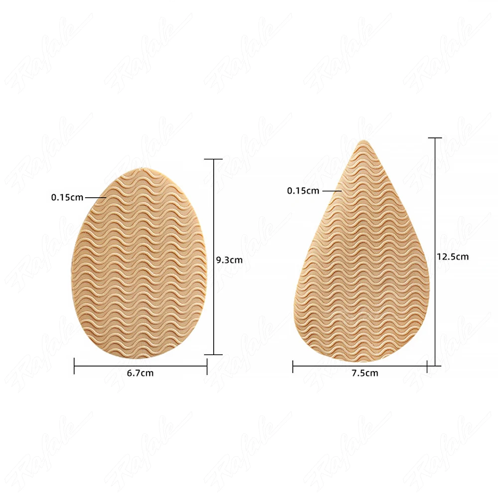 Solas antiderrapantes de gel de sílica para sapatos protetor feminino sola de salto alto adesivo antiderrapante apertos de borracha antepé solas almofada inserção