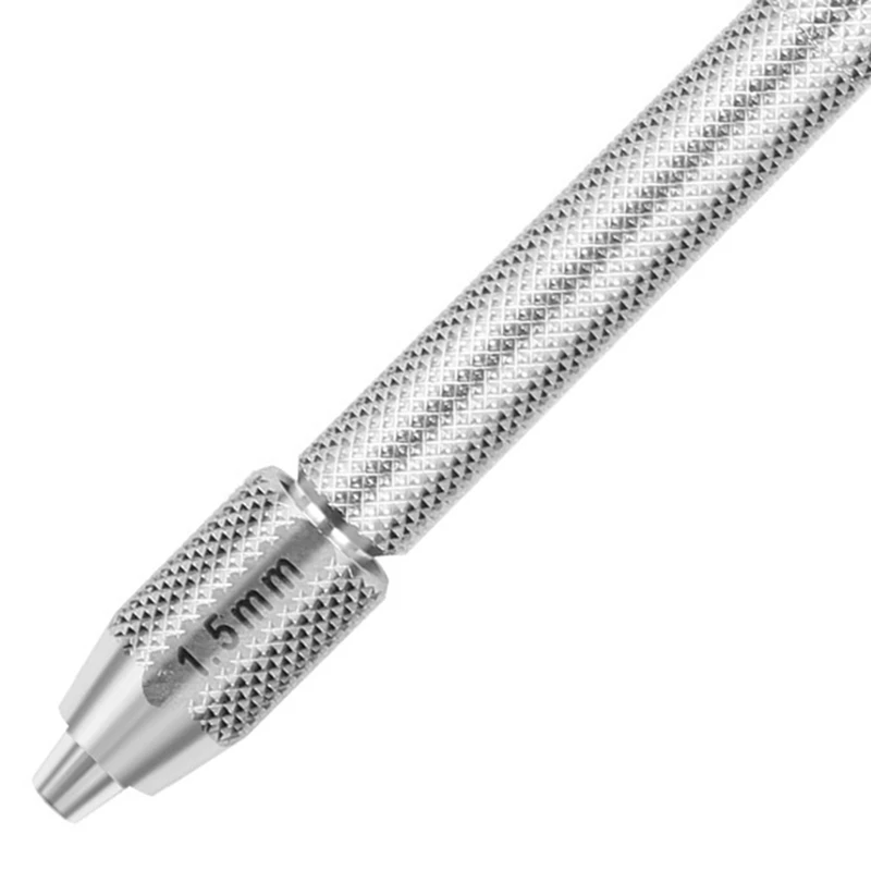 Pêlos-ferramentas de pinos de ponta dupla, palheta de aço de precisão antiderrapante de cabeça dupla com acessórios de relógio de boca de bloqueio de cabeça dupla