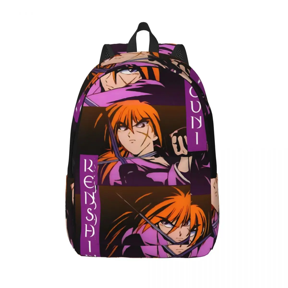 Daypack Attractive Zipper Closure Rurouni Kenshin Students Back To School Gift Cool Storage Bag For School