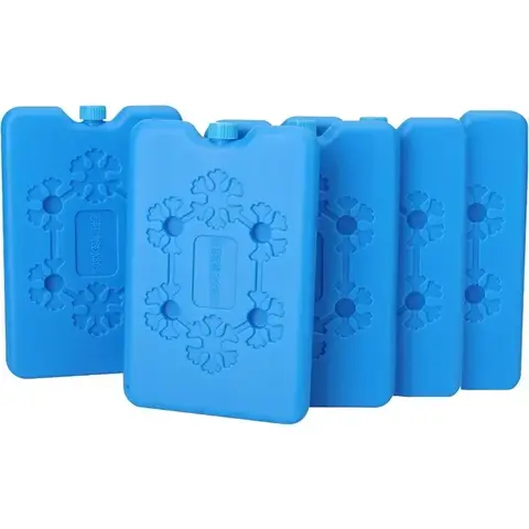 Pacote de gelo reutilizável leve armazenamento de alimentos frescos saco refrigerador de refrigeração portátil caixa de injeção de água para lancheira e refrigerador