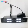 MiCWL EW800 음소거 단추, 8 테이블 구즈넥 회의 마이크 시스템, 400 채널 무선 회의 마이크, 원 키 음소거 기능 4