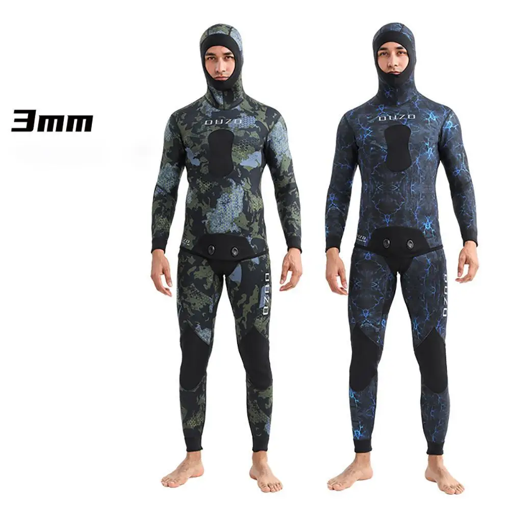 

3mm Men's Wetsuit Neoprene One-piece Diving Suit Scuba Diving Jumpsuit Cold Water Swimsuit