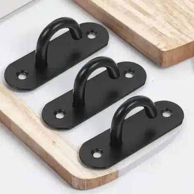 3Pcs Wall Mounted Exercise Hook Stainless Steel Heavy Duty Gym Anchor Resistance Bands Ceiling Hanger Hammock Strap Holder