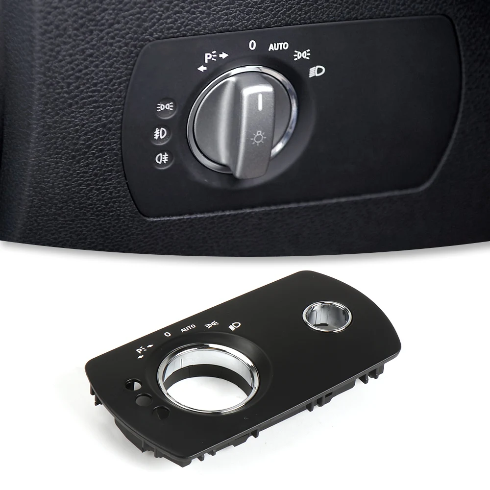 Headlight Switch Panel Trim Cover 1715451104 For Mercedes‑Benz SLK Class R171 2004‑2010 SLK280 SLK300 SLK350 Repair Part